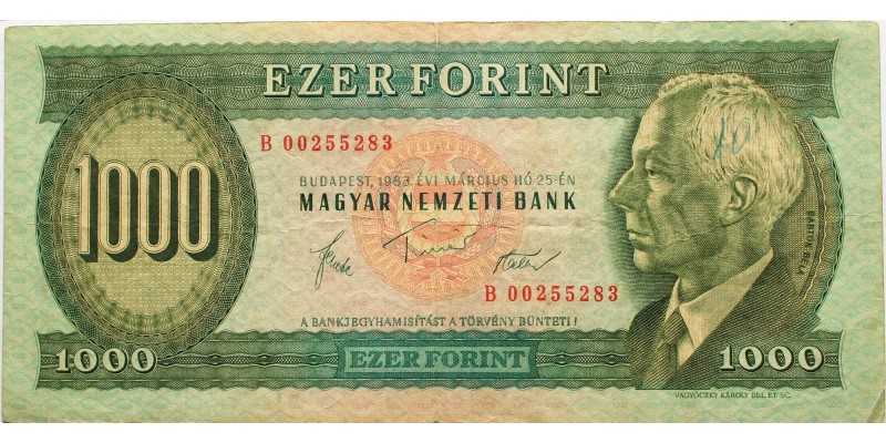 1000 forint 1983 B március R!